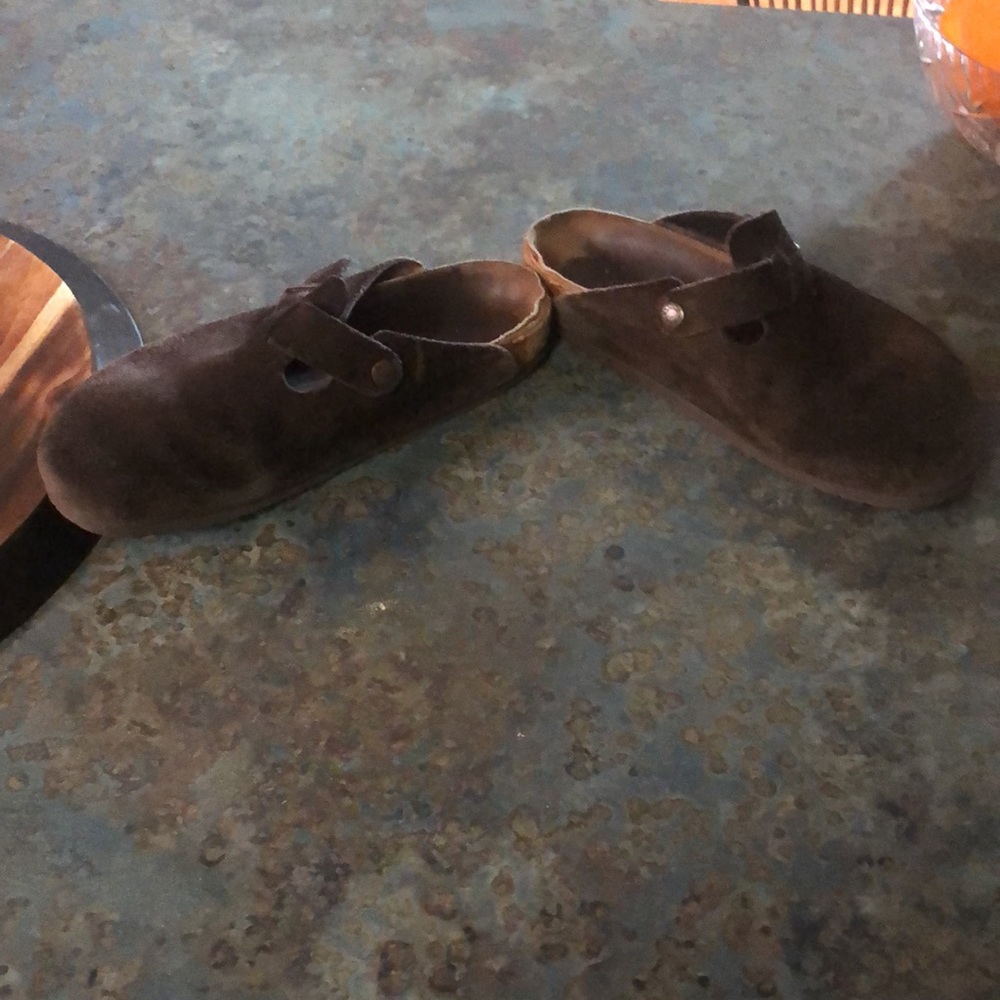 Birkenstock Boston Brown Suade 42